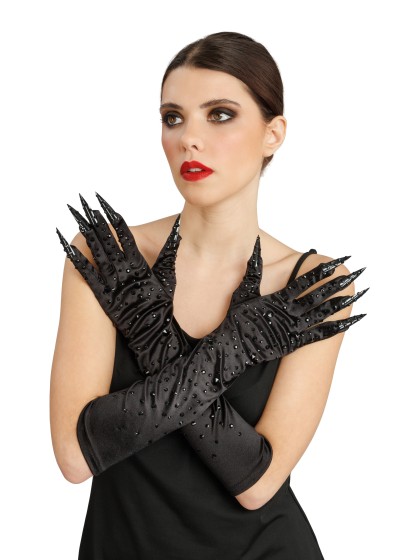 GANTS DIABLESSE DIAMONDS NOIR 9.5CM X 45CM