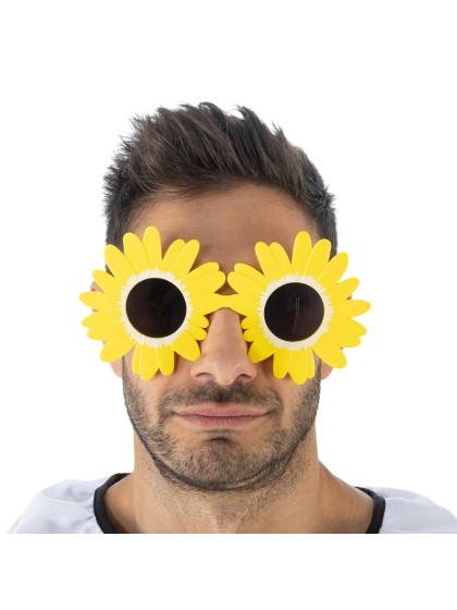 YELLOW FLOWER GLASSES - TERRIFIER® 18CM X 14CM X 9.7CM