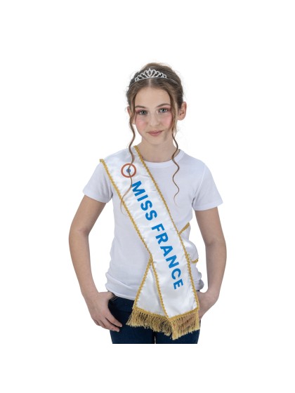 MISS FRANCE © ACCESSORIES KIT - SCARF AND TIARA ONE SIZE