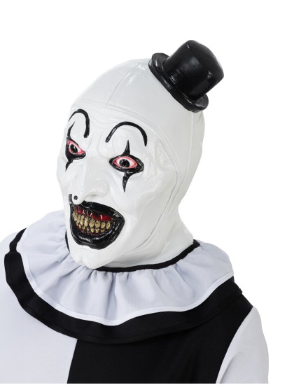MASQUE LATEX DELUXE ART LE CLOWN - TERRIFIER® 22CM X 30CM X 32CM