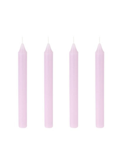 SET 4 FACKELKERZENX LAVENDEL DIA 2CM X 20CM