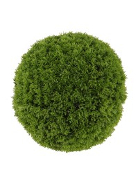 KUGEL DEKO CYPRES GRÜN ASSEMBLER DIA 33CM