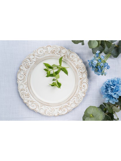 UNTERSETZER PP RELIEF BAROCO DIA 33CM