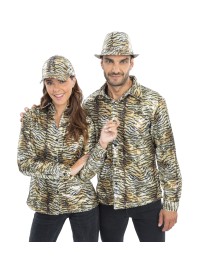 HUT TIGER GOLD PAILLETTEN Einheitsgröße