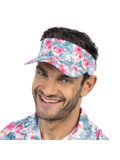 SCHIRMMÜTZE SCHIRM HAWAIENNE HIBISCUS Einheitsgröße