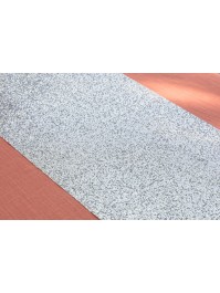 TISCHLÄUFER SHIMMER SILBER 28CM X 3M