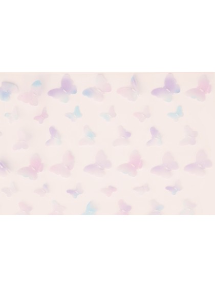 TISCHLÄUFER BESTICKT BUTTERFLY PARMA 25CM X 3M