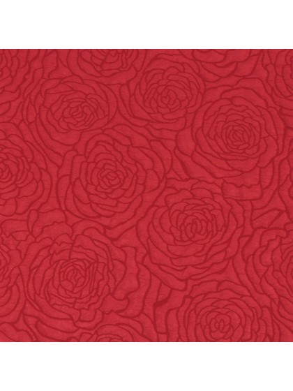CHEMIN DE TABLE JACQUARD GARDEN ROSE 28CM X 3M