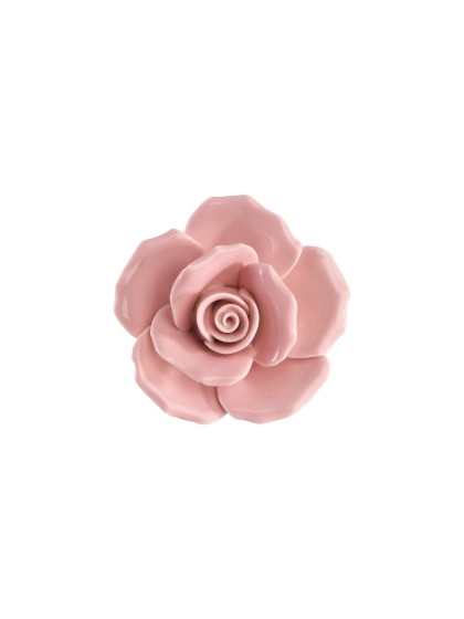 ROSE CERAMIQUE ROSE NYMPHEA 6.5 X 7CM X 3.5CM