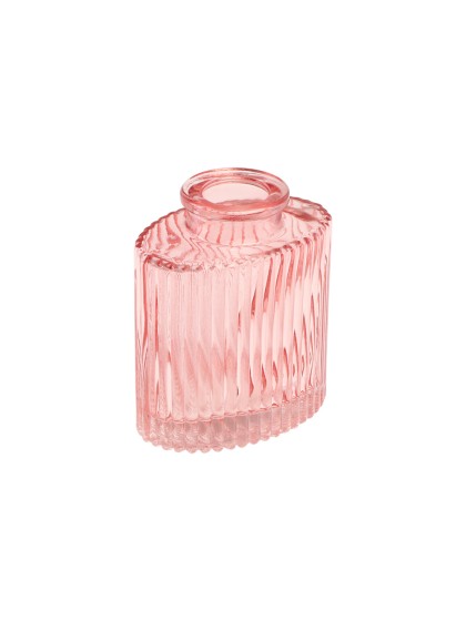 NYMPHEA PINK HELIOS GLASS VASE 7CM X 4.5CM X 8CM 