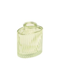 VASE GLAS HELIOS GRÜN SEEROSE 7CM X 4.5CM X 8CM
