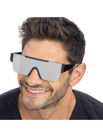 BRILLE EFFEKT SPIEGEL SILBER 15CM X 15CM X 5.2CM