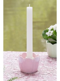 SET 2 FACKELKERZEN RUSTIKAL WEISS DIA 2.5CM X 25CM