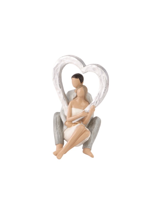 IN LOVE SITTING WEDDING COUPLE 9.5CM X 10.5CM X 14.5CM