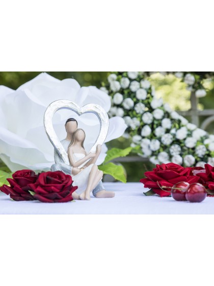 PAAR BRAUTPAAR ASSIS IN LOVE 9.5CM X 10.5CM X 14.5CM