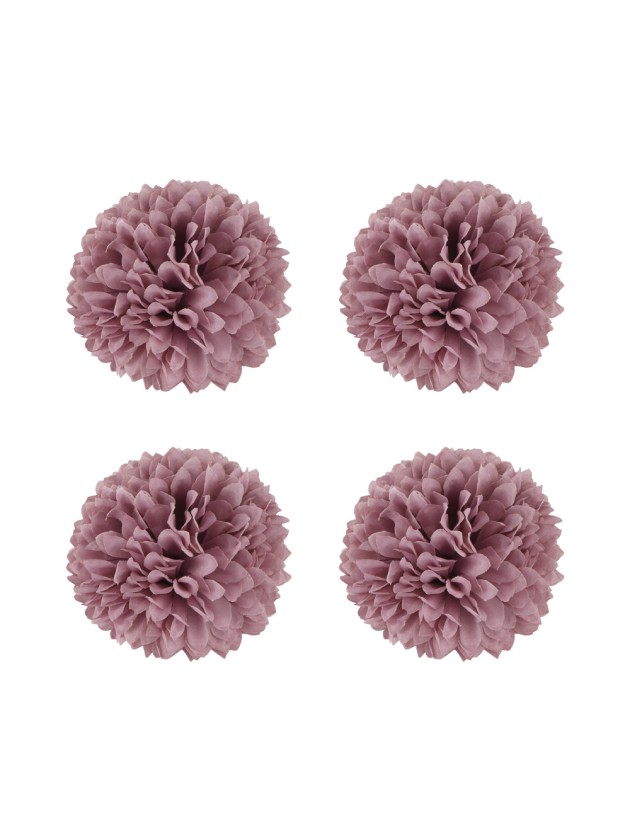 4 PARMA DAHLIAS DIA 8.5CM X 5CM