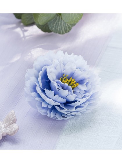 4 TETES PFINGSTROSE LAVENDEL DIA 9CM X 4CM