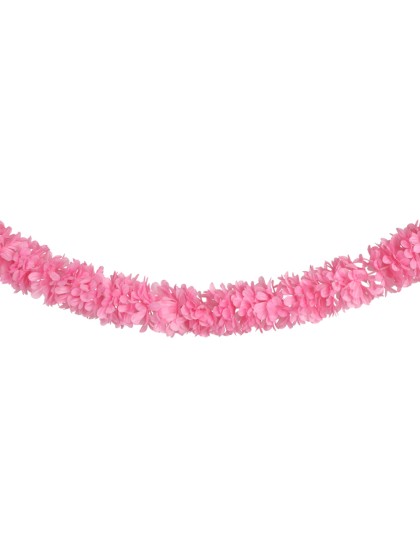 PINK FLOWERS GARLAND DIA 9CM X 220CM