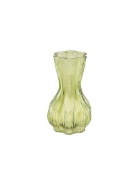 VASE GLAS ALIZA GRÜN MATCHA 9CM X 9CM X 14.5CM