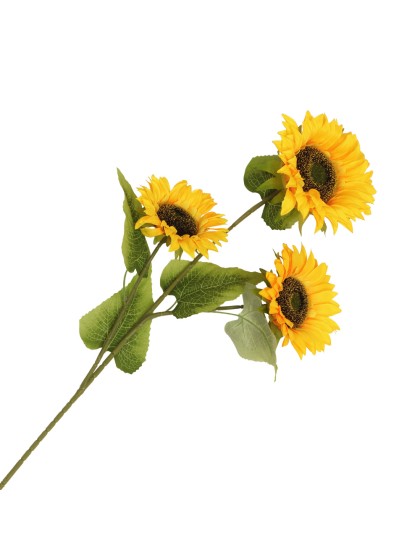 BRANCHE 3 TOURNESOLS 32CM X 12CM X 94CM