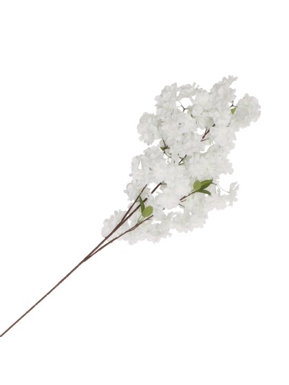 AST 3 STIELE KIRSCHBLÜTE WEISS 27CM X 9CM X 100CM