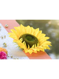 TETE DE TOURNESOL 30CM X 25CM X 15CM