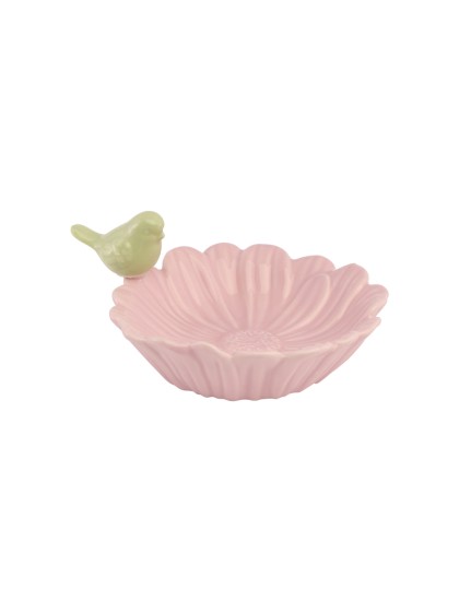 SCHALE BLUME VOGEL FAIRY POND 14.8CM X 14.8CM X 7.8CM