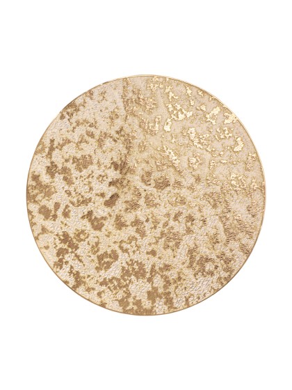 TISCHSET PVC ECLATS GOLD DIA 38CM X 0.1CM