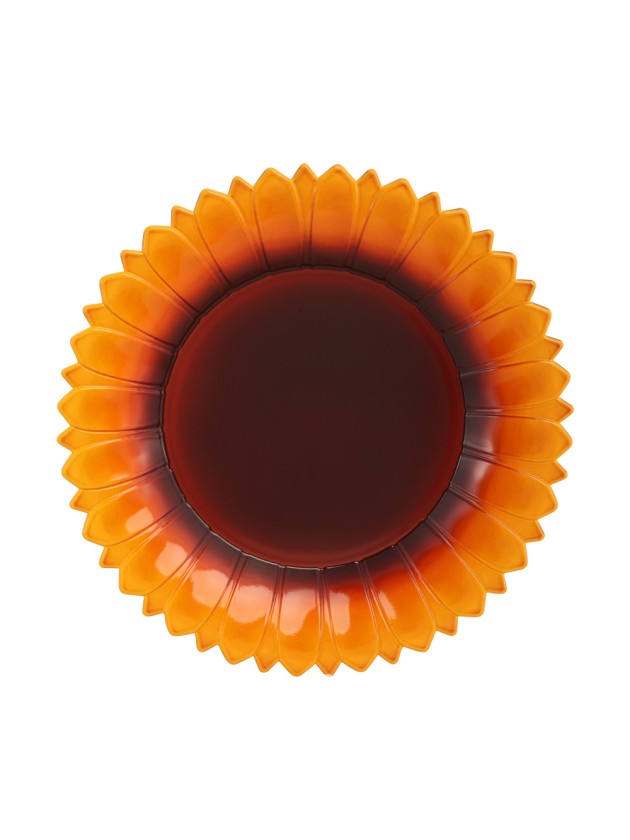 TELLER AUS PRESENTATION PP FORM SONNENBLUME DIA 33CM