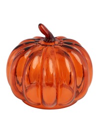 KÜRBIS GLAS ORENGEL SIENNA DIA 15.8CM X 14.5CM