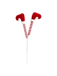 CANDY STRIPES ELF\'S LEG TWIG 24CM X 2.5CM X 40CM