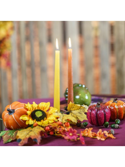 PICK HERBST SONNENBLUMEN UND KÜRBISSE 25CM X 12CM X 60CM