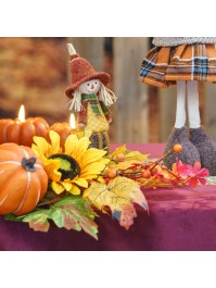 PICK HERBST SONNENBLUMEN UND KÜRBISSE 25CM X 12CM X 60CM