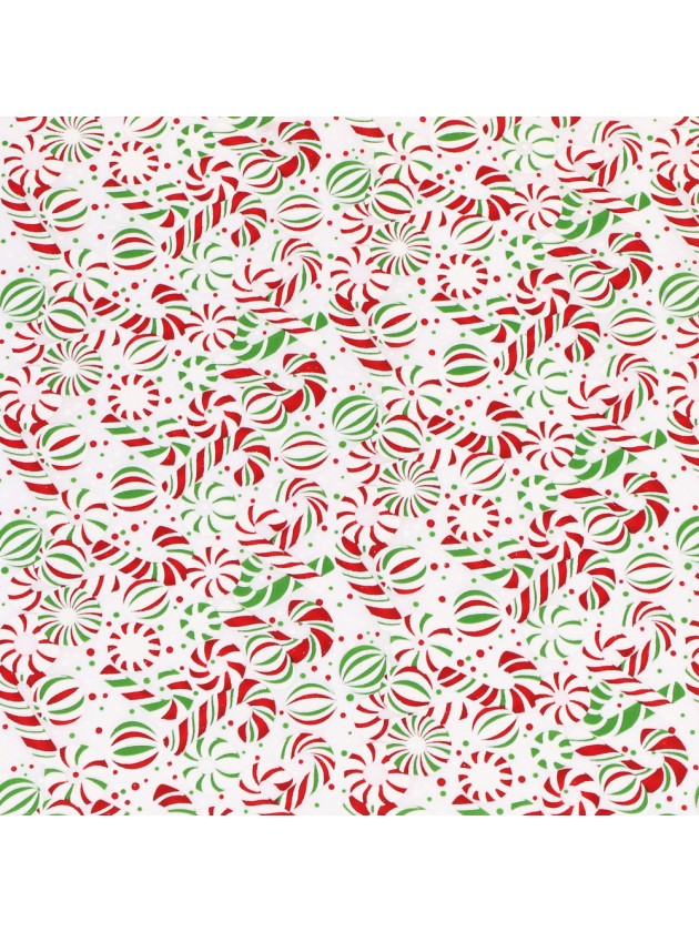 TISCHLÄUFER LUXERIA PEPPERMINT TWIST 29CM X 3M