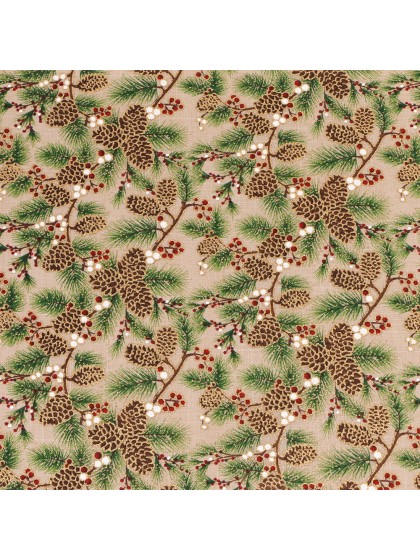 PINE KISS LUXERIA TABLE RUNNER 29CM X 3M