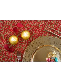 CHEMIN DE TABLE LUXERIA RUBY VELVET 29CM X 3M