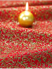 CHEMIN DE TABLE LUXERIA RUBY VELVET 29CM X 3M