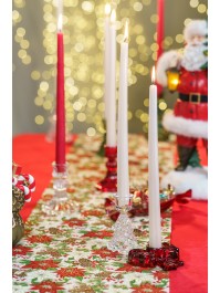 BELLE WINTER LUXERIA TABLE RUNNER 29CM X 3M