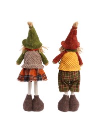 EPOUVANTAIL WILLOW DEBOUT 2 ASSORTIS 12CM X 8CM X 40CM