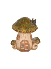 WINDLICHT PILZ HAUS MAGNESIA 28.5CM X 24.5CM X 31.8CM