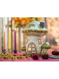 WINDLICHT PILZ HAUS MAGNESIA 28.5CM X 24.5CM X 31.8CM