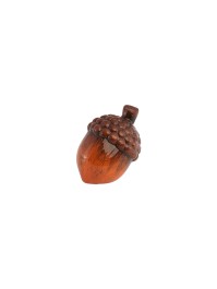 TERRACOTTA BROWN ACORN 7CM X 7CM X 8CM