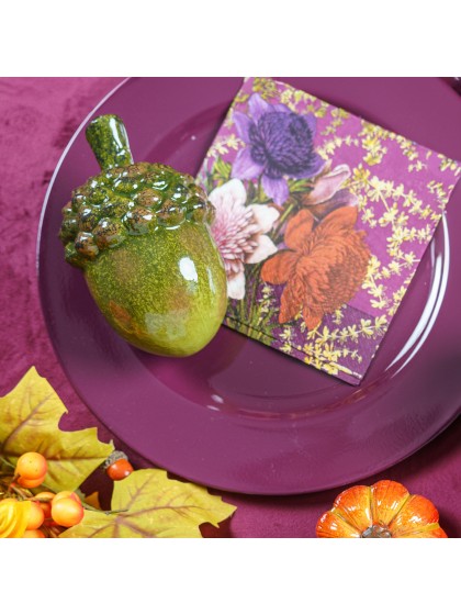 GLAND TERRE CUITE 2 ASS 16CM X 10.1CM X 8.5CM