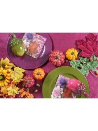 SMALL SIZE TERRACOTTA PUMPKINS 4 ASSORTED COLORS DIA 8CM X 8CM