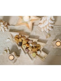 CHEMIN DE TABLE FOURRURE WARM WINTER 28CM X 3M