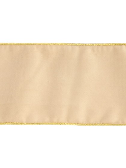 RUBAN VELOURS LUXE ALMOND 12CM X 5M