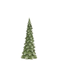 BIG SIZE SNOWY GREEN XMAS TREE IN MAGNESIA DIA 26CM X 62CM