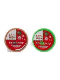 ELF BEHAVIN BADLY POO PUTTY/ SNOT - 2 ASS 7.5CM X 7CM X 2CM
