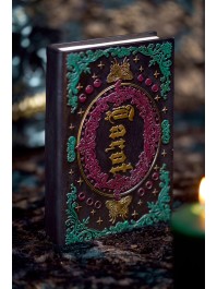 LIVRE DECORATIF DE TAROT 13CM X 4CM X 19CM