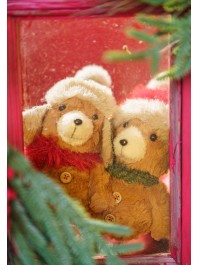 MINI OURS BARNABEY SUSPENDRE - 2 ASS 12.5CM X 7.5CM X 17CM